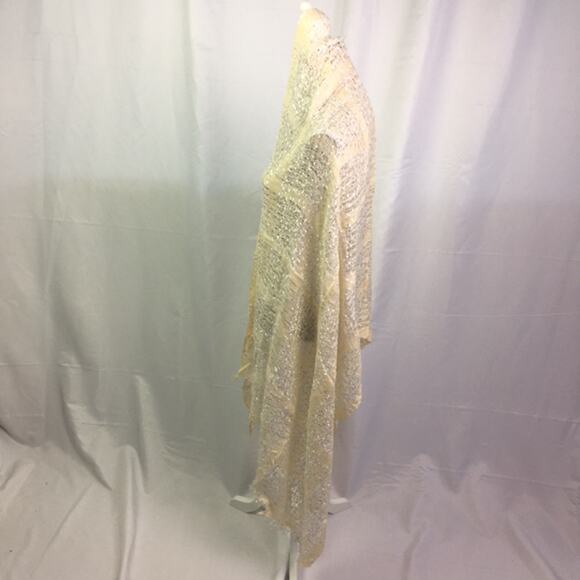 Collection 18 Plaid Confetti Scarf Crisp Linen - Picture 13 of 15